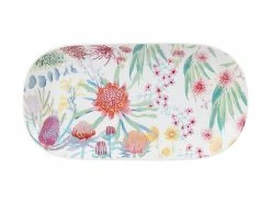 Royal Botanic Gardens Victoria Native Blooms Oval Platter 33x17.5cm Gift Boxed