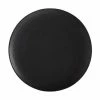 Caviar Black Round Platter