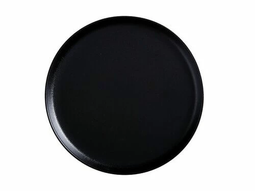 Caviar High Rim Platter 28cm Black 1 Caviar High Rim Platter 28cm Black