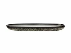 Caviar Oblong Platter 40x12.5cm Granite