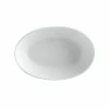 White Basics Oval Bowl 20x14cm