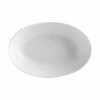 White Basics Oval Bowl 25x17cm