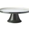 Mezze Cake Stand 30cm Charcoal Gift Boxed