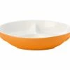 Mezze Divided Platter 23cm Ochre Gift Boxed