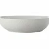 Dune Oval Serving Bowl 32x27cm White Gift Boxed