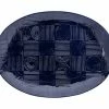 Arc Oval Platter 41x30cm Indigo Blue Gift Boxed