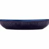 Arc Oval Serving Bowl 42x27cm Indigo Blue Gift Boxed