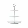 White Basics Diamonds 3-Tier Cake Stand