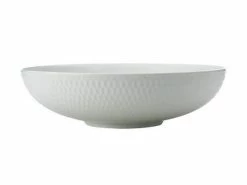 White Basics Diamonds Round Serving Bowl 28cm -Servingware Online Shop dv0169 2