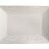 White Basics Diamonds Rectangular Platter 25x18cm Gift Boxed