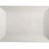 White Basics Diamonds Rectangular Platter 36x25cm Gift Boxed