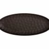 Gravity Oval Platter 50x21cm Black Gift Boxed