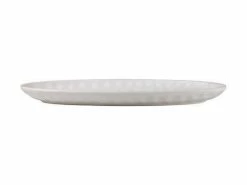 Gravity Oval Platter 50x21cm White Gift Boxed -Servingware Online Shop ge0037 side