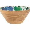 Giverny Serving Bowl Wood Enamel 24x11cm
