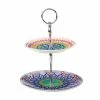 Teas & C's Zanzibar 2 Tiered Cake Stand Gift Boxed