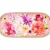 Teas & C's Dahlia Daze Platter 25x12cm Pink Gift Boxed