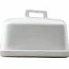 Epicurious Butter Dish White Gift Boxed