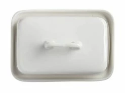 Epicurious Butter Dish White Gift Boxed 5 Epicurious Butter Dish White Gift Boxed -Servingware Online Shop ia0102 top