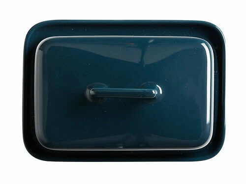 Epicurious Butter Dish Teal Gift Boxed 3 Epicurious Butter Dish Teal Gift Boxed - Image 3