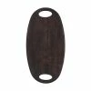 Graze Oval Serving Board Black 48x25x2cm