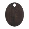 Graze Oval Serving Board Black 47x37x2cm