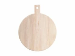 Graze Round Serving Paddle Natural 45x37x2cm