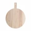 Graze Round Serving Paddle Natural 58x45x2cm
