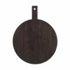 Graze Round Serving Paddle Black 58x45x2cm