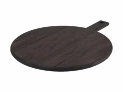 Graze Round Serving Paddle Black 58x45x2cm -Servingware Online Shop jg0055 a1 1