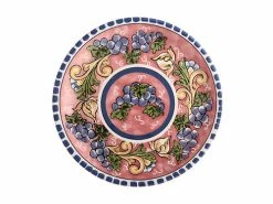 Ceramica Salerno Round Platter 31cm Grapes