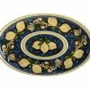 Ceramica Salerno Oval Platter 40x26cm Lemons
