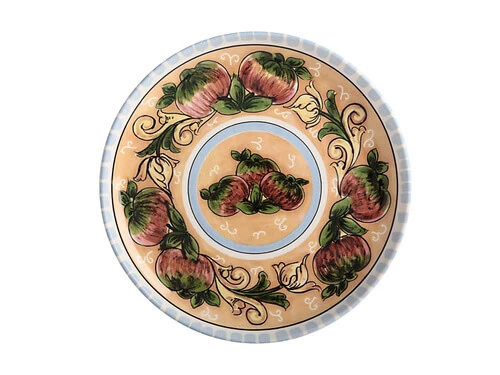 Ceramica Salerno Round Platter 36cm Apples 1 Ceramica Salerno Round Platter 36cm Apples