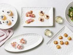 Gravity Square Platter 35cm White Gift Boxed -Servingware Online Shop maxwell williams gravity white group 01 800x600