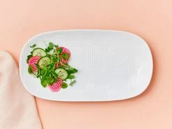 Arc Oblong Platter 33x18cm White Gift Boxed -Servingware Online Shop ss22 website maxwell williams arc white platter oblong 33cm 1