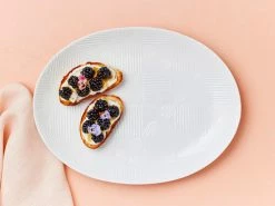 Arc Oval Platter 36x27cm White Gift Boxed -Servingware Online Shop ss22 website maxwell williams arc white platter oval 32cm