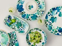 Giverny Serving Bowl Wood Enamel 34x11cm -Servingware Online Shop ss22 website maxwell williams giverny group serveware 13 1