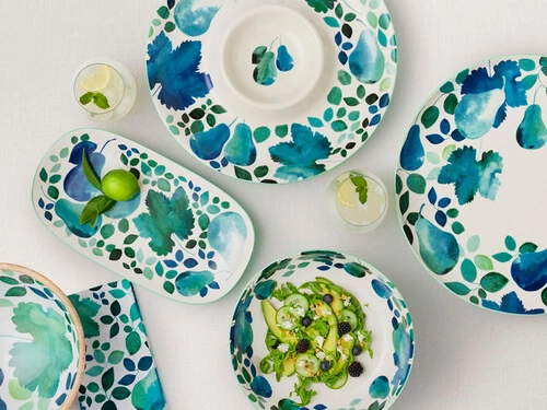 Giverny Serving Bowl Wood Enamel 24x11cm 3 Giverny Serving Bowl Wood Enamel 24x11cm - Image 3