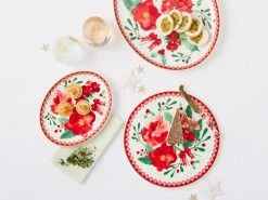 Mistletoe Oval Platter 25x19cm Gift Boxed -Servingware Online Shop ss22 website maxwell williams mistletoe group 2 2