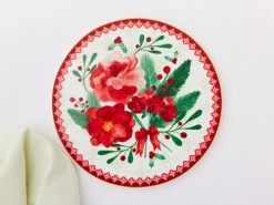 Mistletoe Pavlova/Cheese Plate 30cm Gift Boxed -Servingware Online Shop ss22 website maxwell williams mistletoe pavcheeseplate 2 1